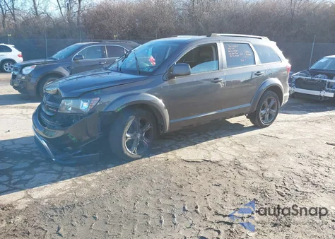 2017 Dodge Journey Crossroad Plus из США, поврежденный, VIN 3C4PDCGG5HT617755